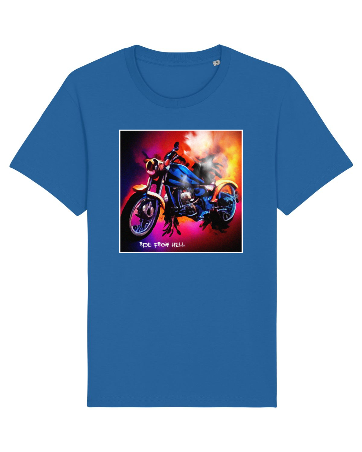 Tricou mânecă scurtă Unisex Rocker Royal Blue