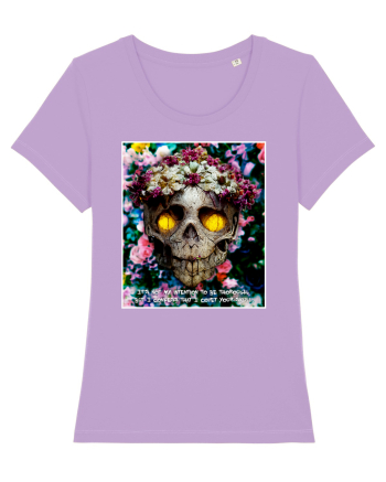 flower skull Lavender Dawn