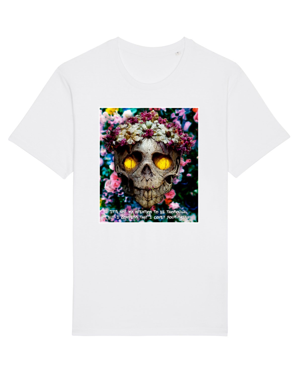Tricou mânecă scurtă Unisex Rocker White