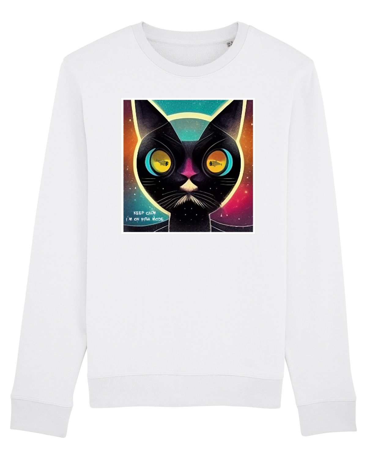Bluză mânecă lungă Unisex Rise White