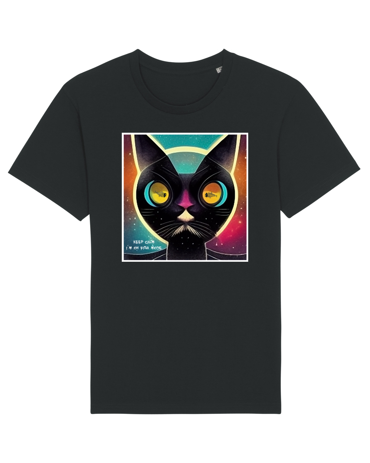 Tricou mânecă scurtă Unisex Rocker Black