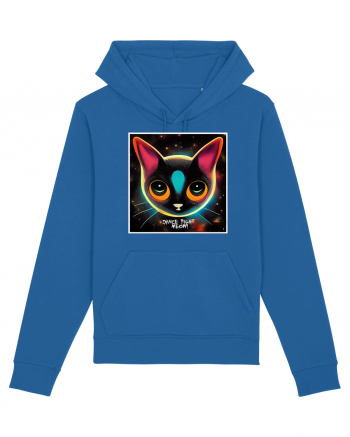 dance cat Royal Blue