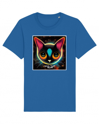 dance cat Royal Blue