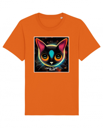 dance cat Bright Orange