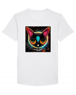 dance cat Tricou mânecă scurtă guler larg Bărbat Skater