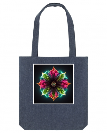 flower mandala  Midnight Blue