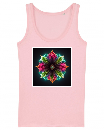 flower mandala  Cotton Pink