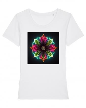 flower mandala  White