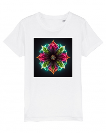 flower mandala  White