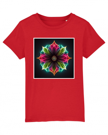 flower mandala  Red