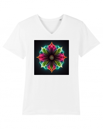 flower mandala  White