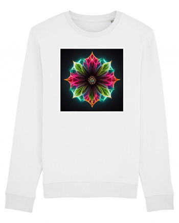 flower mandala  White