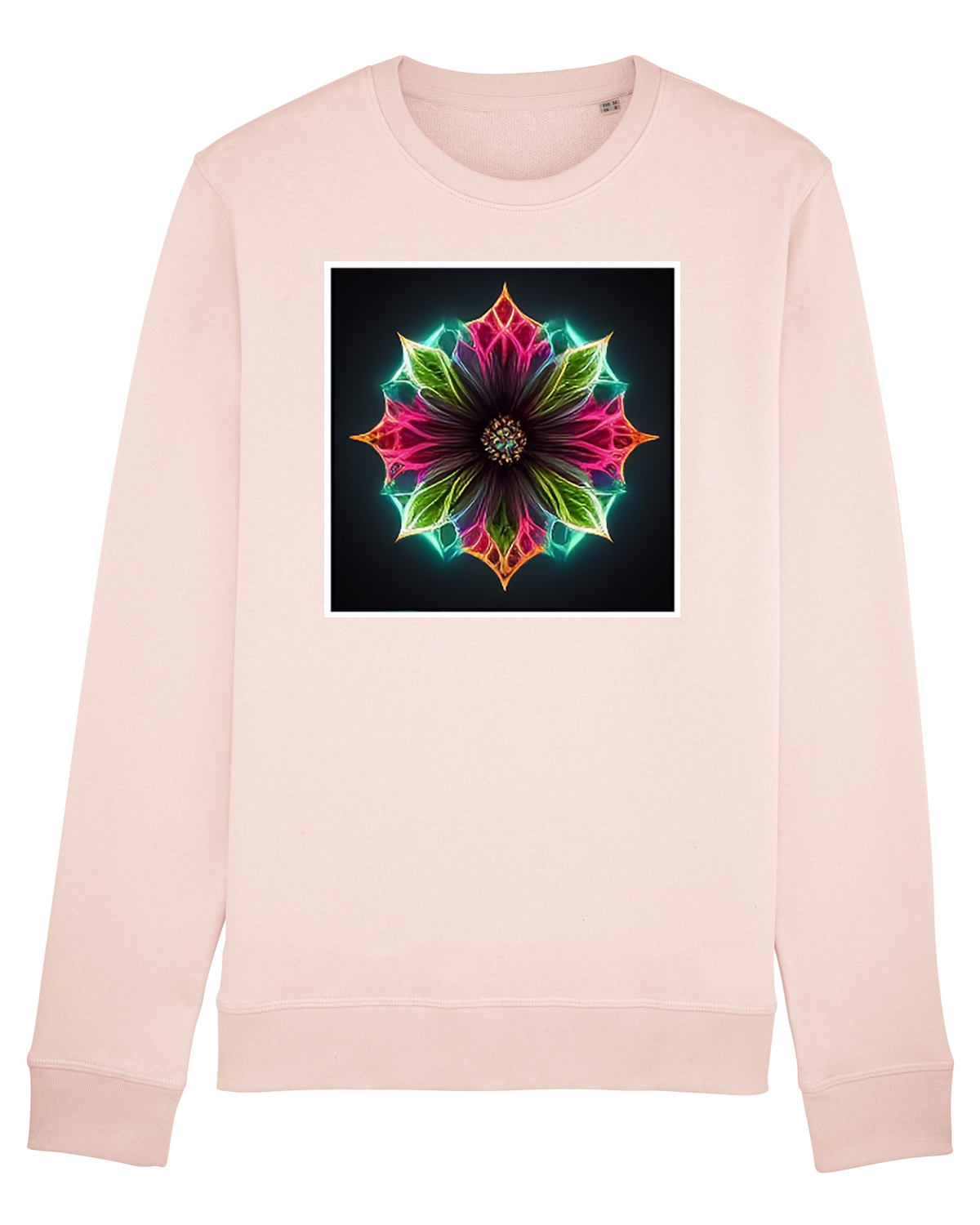 Bluză mânecă lungă Unisex Rise Candy Pink