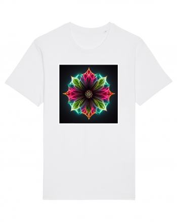 flower mandala  White