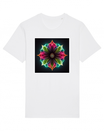 flower mandala  White