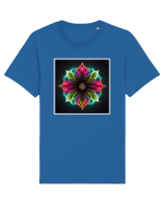 flower mandala  Tricou mânecă scurtă Unisex Rocker