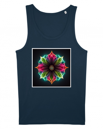 flower mandala  Navy