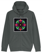 mandala  Hanorac cu fermoar Unisex Connector