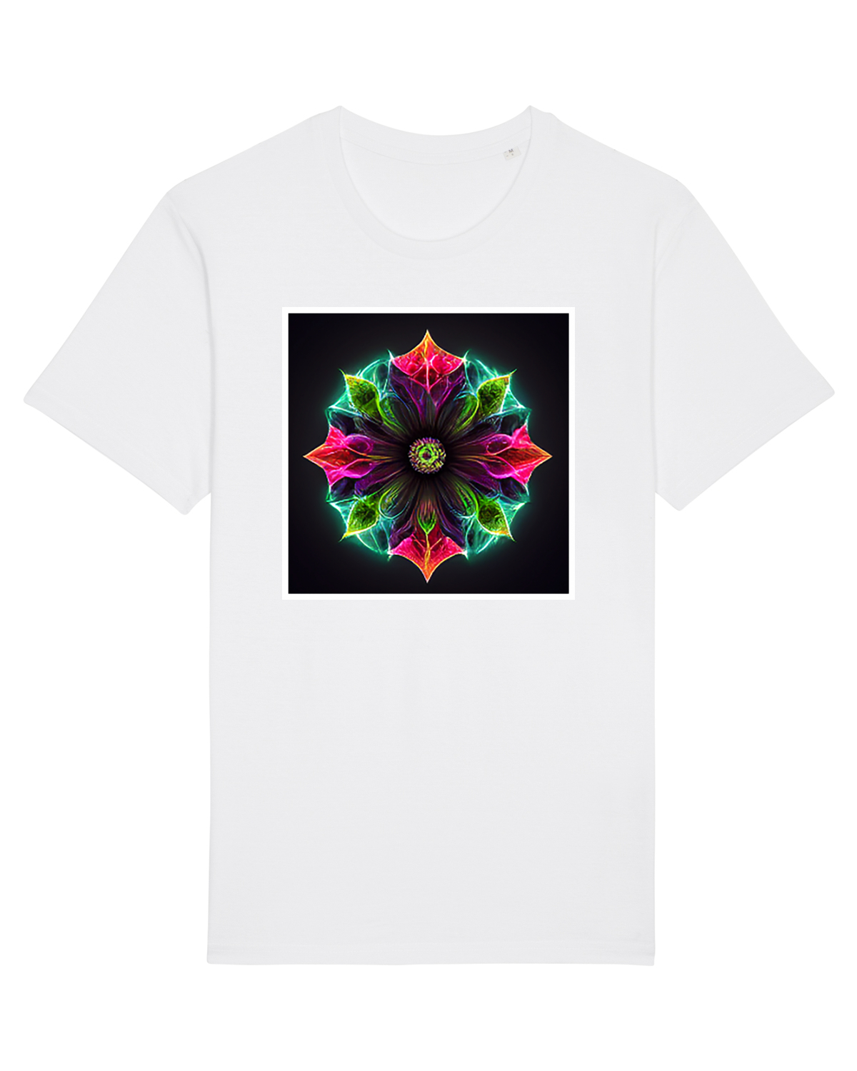 Tricou mânecă scurtă Unisex Rocker White