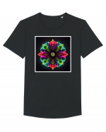 mandala  Tricou mânecă scurtă guler larg Bărbat Skater