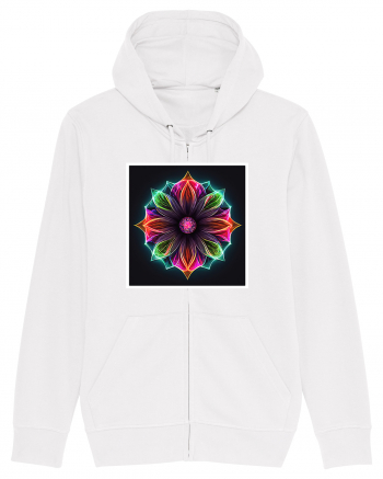 mandala light flower White