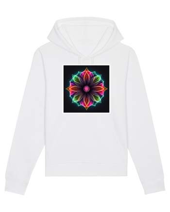 mandala light flower White