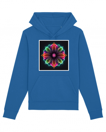 mandala light flower Royal Blue