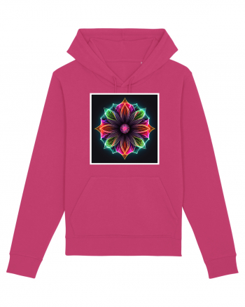 mandala light flower Raspberry