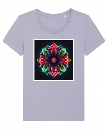 mandala light flower Lavender