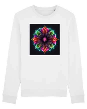 mandala light flower White