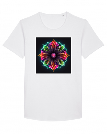 mandala light flower White