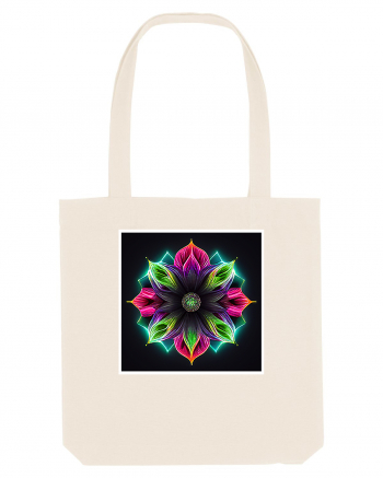 mandala neon light flower Natural