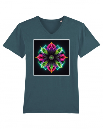 mandala neon light flower Stargazer