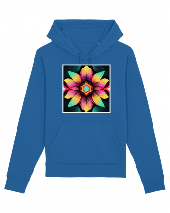 mandala beautiful flower Royal Blue