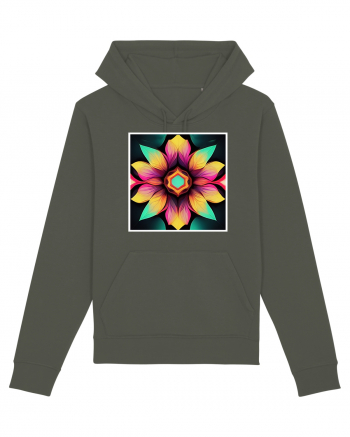 mandala beautiful flower Khaki