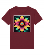 mandala beautiful flower Tricou mânecă scurtă  Copii Mini Creator