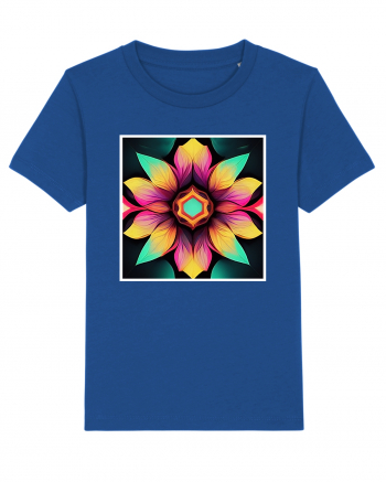 mandala beautiful flower Majorelle Blue