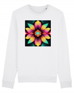 mandala beautiful flower Bluză mânecă lungă Unisex Rise