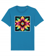 mandala beautiful flower Tricou mânecă scurtă Unisex Rocker