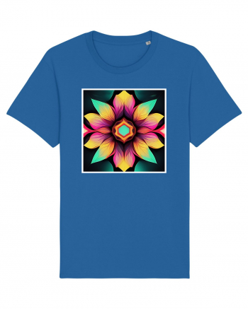 mandala beautiful flower Royal Blue