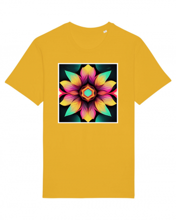 mandala beautiful flower Spectra Yellow