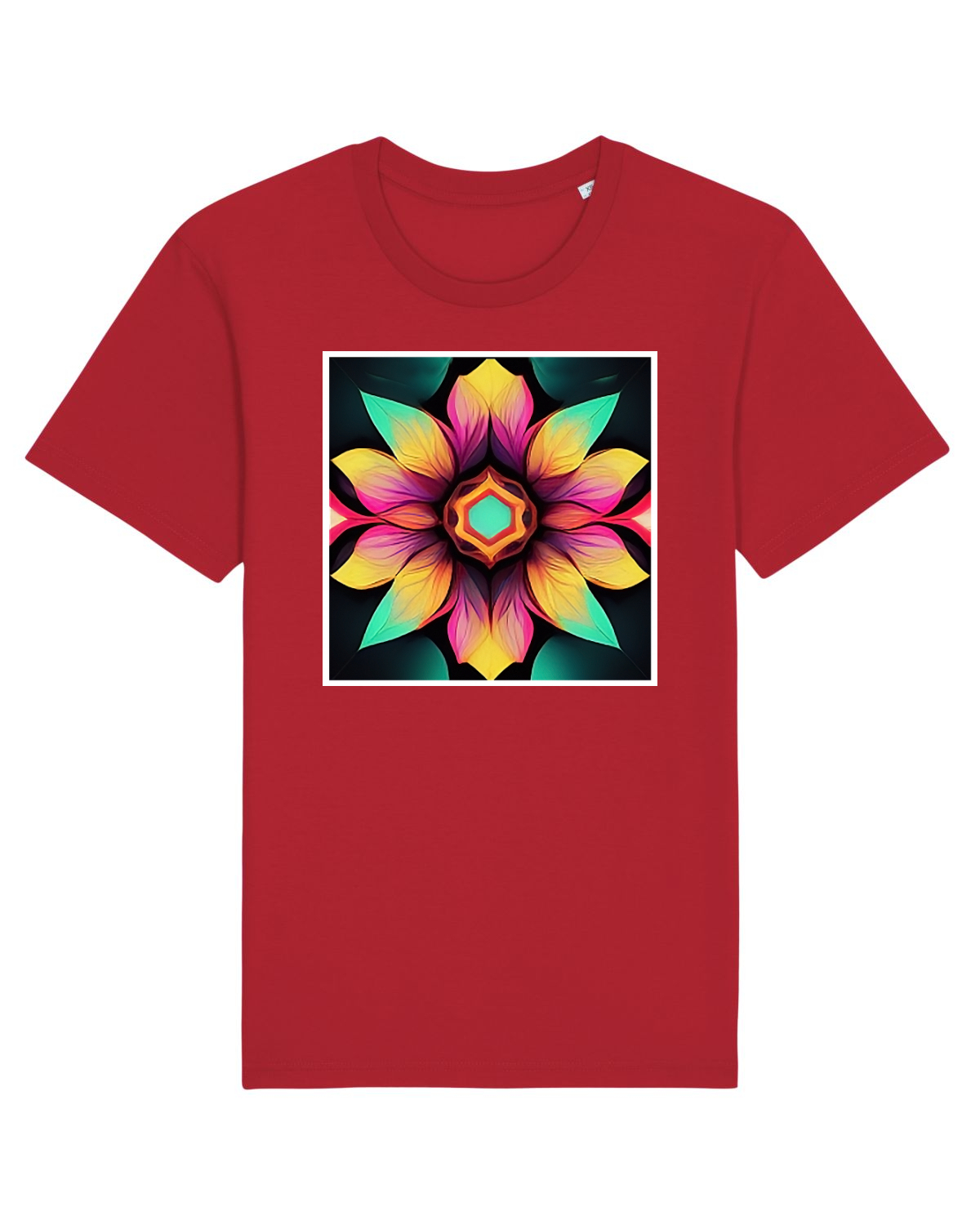 Tricou mânecă scurtă Unisex Rocker Red