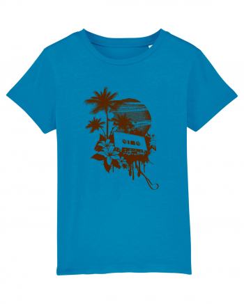 Retro Sunset Tropical Summer Azur