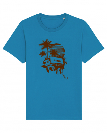 Retro Sunset Tropical Summer Azur