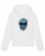 Graffiti Flower Skull Hanorac Unisex Drummer