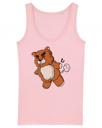 Mad teddy bear Cotton Pink