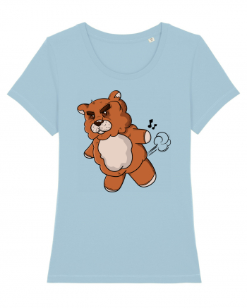 Mad teddy bear Sky Blue