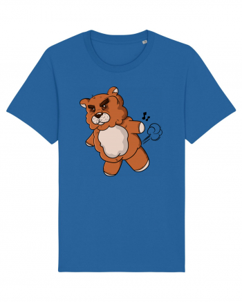 Mad teddy bear Royal Blue