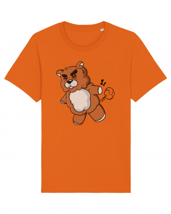 Mad teddy bear Bright Orange