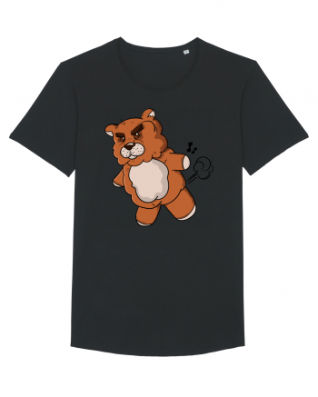 Mad teddy bear Black